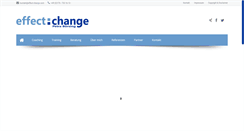 Desktop Screenshot of effect-change.com