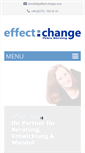 Mobile Screenshot of effect-change.com